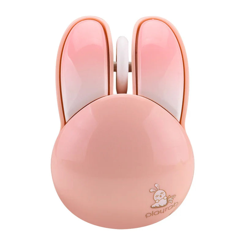 Jomaa Cute 2.4G Wireless Mouse for Computer Laptop Notebook Rabbit Candy Color Wireless Mouse for Ofiice Home Gift Girls